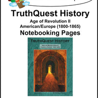 Age of Revolution Book 2 Notebooking Pages - A Journey Through Learning Lapbooks 