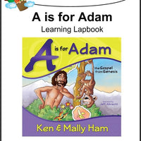A is for Adam Lapbook - A Journey Through Learning Lapbooks 
