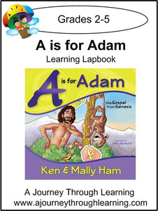 A is for Adam Lapbook - A Journey Through Learning Lapbooks 