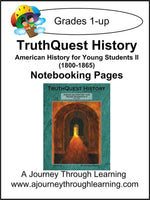 American History for the Young Child Book 2 Supplements - A Journey Through Learning Lapbooks