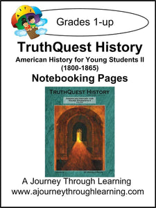 American History for the Young Child Book 2 Supplements - A Journey Through Learning Lapbooks 