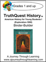 American History for the Young Child Book 1 Supplements - A Journey Through Learning Lapbooks