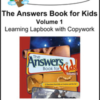 New Leaf Press-The Answers Book for Kids Volume 1 Lapbook - A Journey Through Learning Lapbooks 