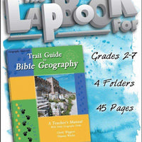 Trail Guide to Bible Geography Lapbook - A Journey Through Learning Lapbooks 