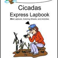 Cicadas Express Lapbook - A Journey Through Learning Lapbooks 
