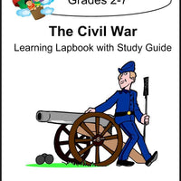 Civil War Lapbook with Study Guide - A Journey Through Learning Lapbooks 
