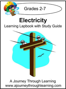 Electricity Lapbook with Study Guide - A Journey Through Learning Lapbooks 