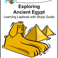 Exploring Ancient Egypt Lapbook with Study Guide - A Journey Through Learning Lapbooks 