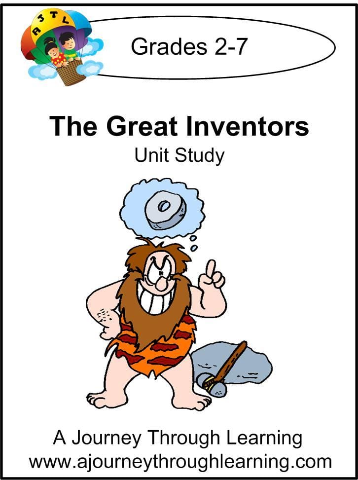 Inventors Unit Study - A Journey Through Learning Lapbooks 