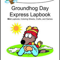 Groundhog Day Express Lapbook - A Journey Through Learning Lapbooks 