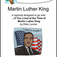 Martin Luther King Lapbook with Study Guide - A Journey Through Learning Lapbooks 