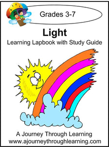 Light Lapbook with Study Guide - A Journey Through Learning Lapbooks 