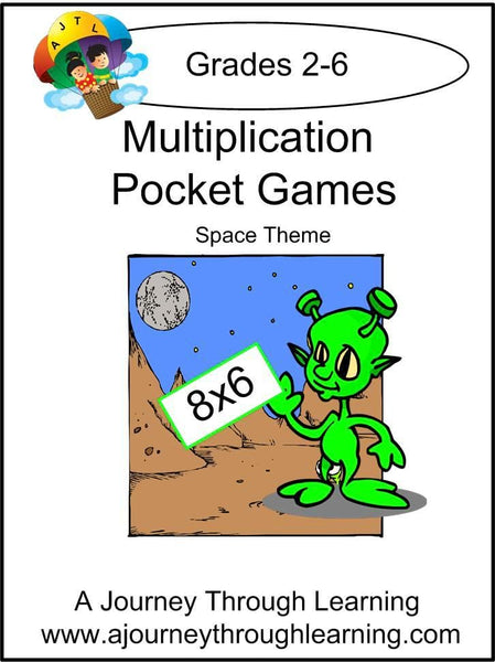 Multiplication Pockets Lapbook - A Journey Through Learning Lapbooks 