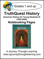 American History for the Young Child Book 3 Supplements - A Journey Through Learning Lapbooks