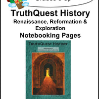 TruthQuest History- Renaissance/Reformation/Exploration Supplements