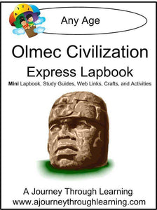Olmec Express Lapbook - A Journey Through Learning Lapbooks 