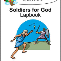 Soldiers of God Express Lapbook - A Journey Through Learning Lapbooks 