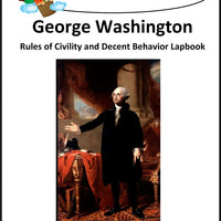 George Washington's Rules of Civility and Decent Behavior Lapbook - A Journey Through Learning Lapbooks 
