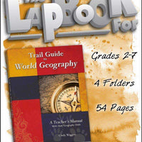 Trail Guide to World Geography Lapbook - A Journey Through Learning Lapbooks 