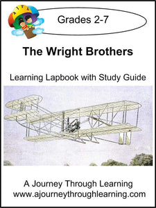 Wright Brothers Lapbook with Study Guide - A Journey Through Learning Lapbooks 