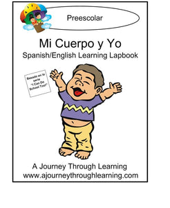 Mi Cuerpo y Yo (Me and My Body) Lapbook with Study Guide - A Journey Through Learning Lapbooks 