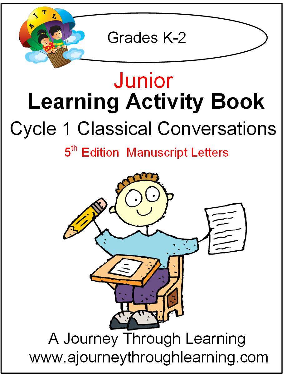 Classical Conversations JUNIOR Learning Activity Book 5th Edition Cycle 1