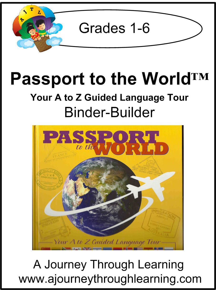 New Leaf Press- Passport to the World Binder-Builder