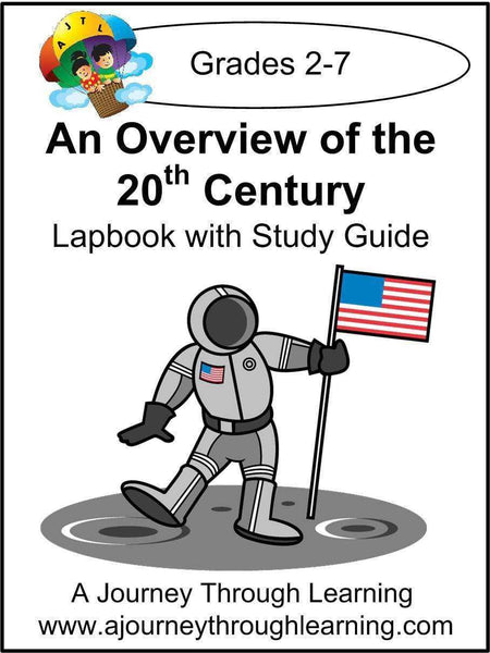 An Overview of the 20th Century Lapbook with Study Guide - A Journey Through Learning Lapbooks 