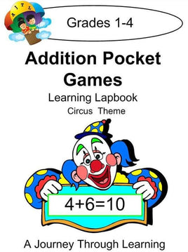 Addition Pockets Lapbook - A Journey Through Learning Lapbooks 