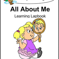 All About Me Lapbook - A Journey Through Learning Lapbooks 