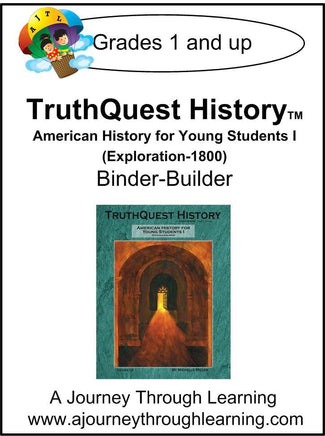 American History for the Young Child Book 1 Supplements - A Journey Through Learning Lapbooks 