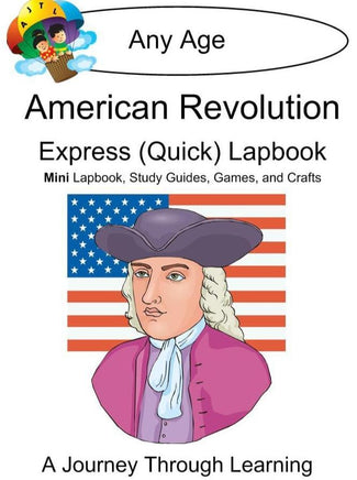 American Revolution Express Lapbook - A Journey Through Learning Lapbooks 
