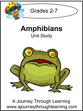 Amphibians Unit Study - A Journey Through Learning Lapbooks 