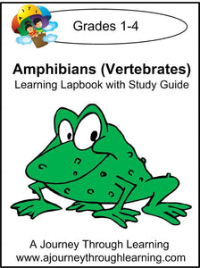 Exploring Amphibians Lapbook with Study Guide - A Journey Through Learning Lapbooks 