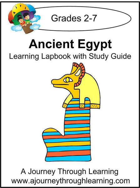 Ancient Egypt Lapbook with Study Guide - A Journey Through Learning Lapbooks 