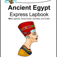 Ancient Egypt Express Lapbook - A Journey Through Learning Lapbooks 