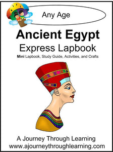 Ancient Egypt Express Lapbook - A Journey Through Learning Lapbooks 