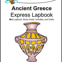 Ancient Greece Express Lapbook - A Journey Through Learning Lapbooks 