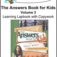 New Leaf Press-The Answers Book for Kids Volume 3 Lapbook - A Journey Through Learning Lapbooks 
