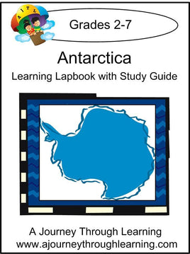 Antarctica Lapbook with Study Guide - A Journey Through Learning Lapbooks 