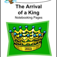 Jesus-Arrival of a King Notebooking Pages - A Journey Through Learning Lapbooks 
