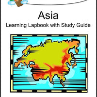Asia Lapbook with Study Guide - A Journey Through Learning Lapbooks 