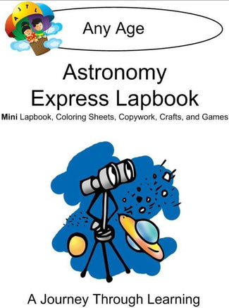 Astronomy Express Lapbook - A Journey Through Learning Lapbooks 