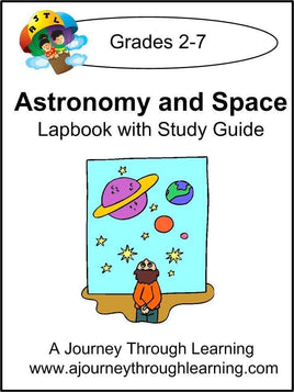 Astronomy and Space Lapbook with Study Guide - A Journey Through Learning Lapbooks 