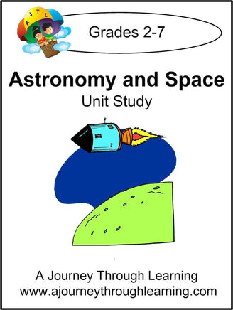 Astronomy and Space Unit Study - A Journey Through Learning Lapbooks 