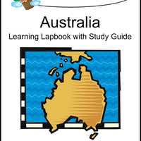 Australia Lapbook with Study Guide - A Journey Through Learning Lapbooks 