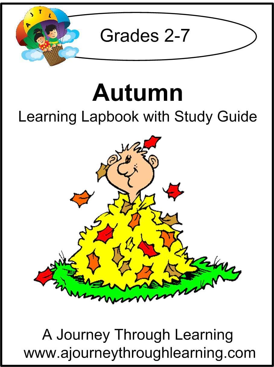 Autumn Lapbook with Study Guide - A Journey Through Learning Lapbooks 
