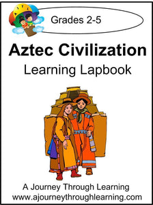 Aztec Civilization Lapbook with Study Guide - A Journey Through Learning Lapbooks 
