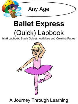 Ballet Express Lapbook - A Journey Through Learning Lapbooks 