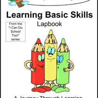 Learning Basic Skills Lapbook - A Journey Through Learning Lapbooks 